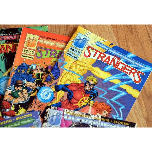 Vintage Ultraverse Strangers Malibu Comics #1-7 - Picture 3 of 8